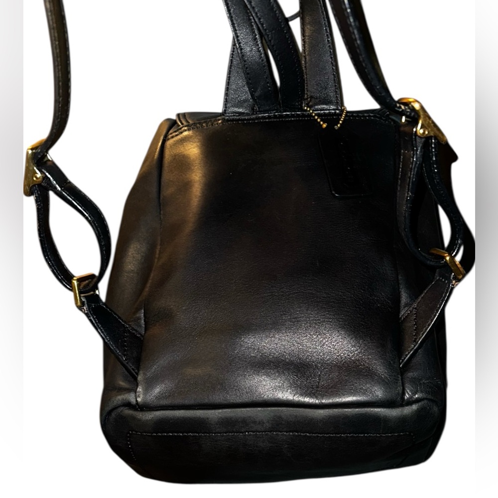 Coach Hampton Legacy Vintage Leather Backpack - Picture 13 of 16